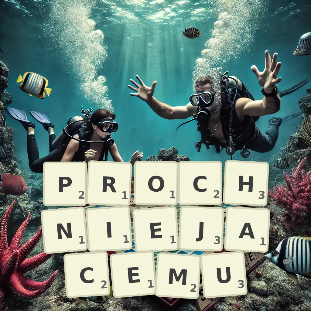 Słowa z liter PRÓCHNIEJĄCEMU