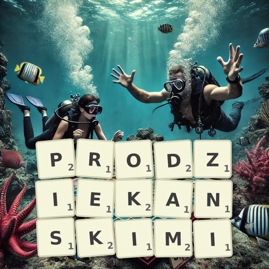 Słowa z liter PRODZIEKAŃSKIMI