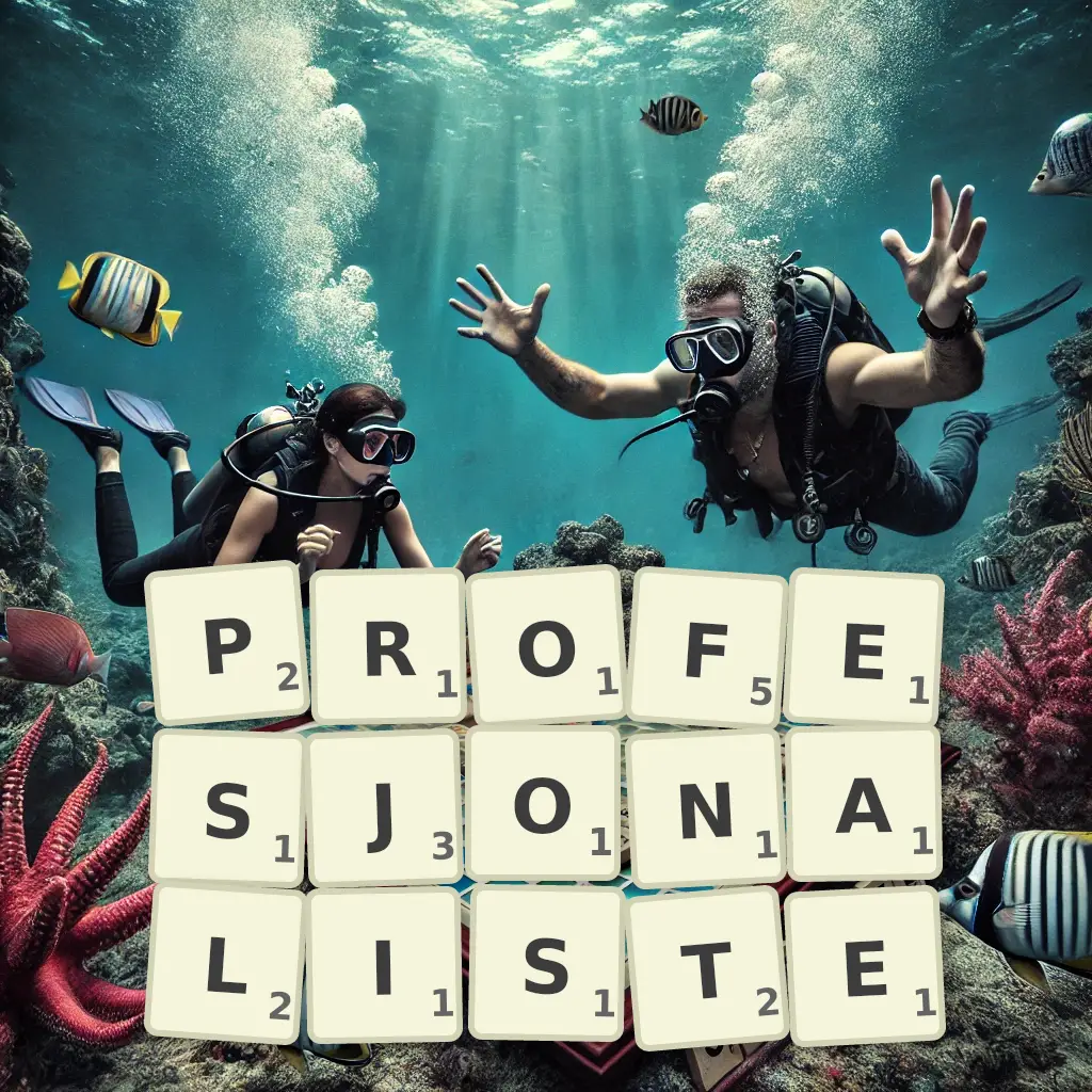 Słowa z liter PROFESJONALISTĘ