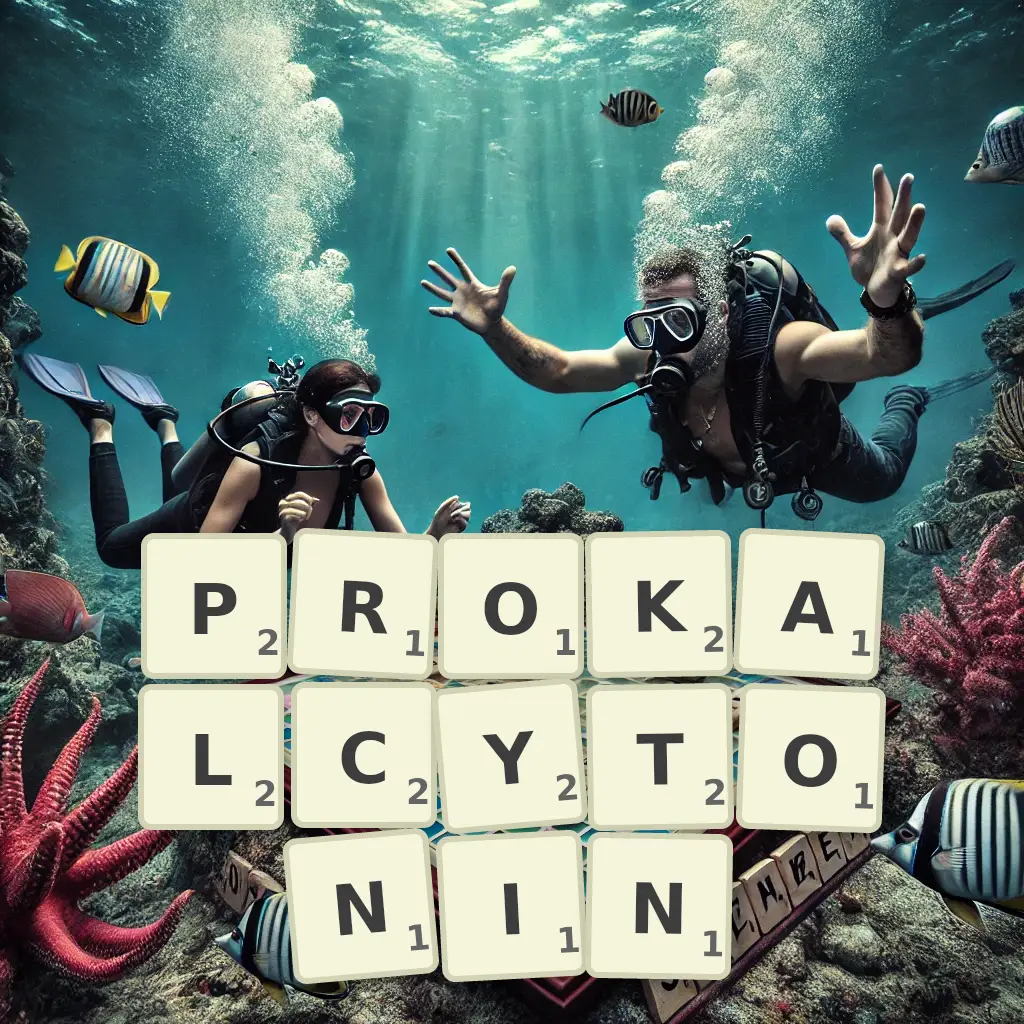Słowa z liter PROKALCYTONIN