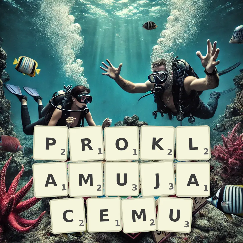 Słowa z liter PROKLAMUJĄCEMU