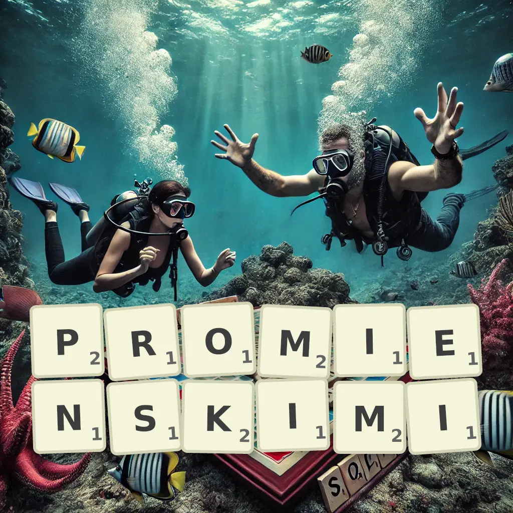 Słowa z liter PROMIEŃSKIMI