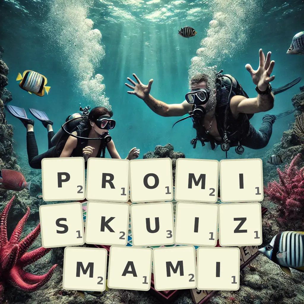 Słowa z liter PROMISKUIZMAMI