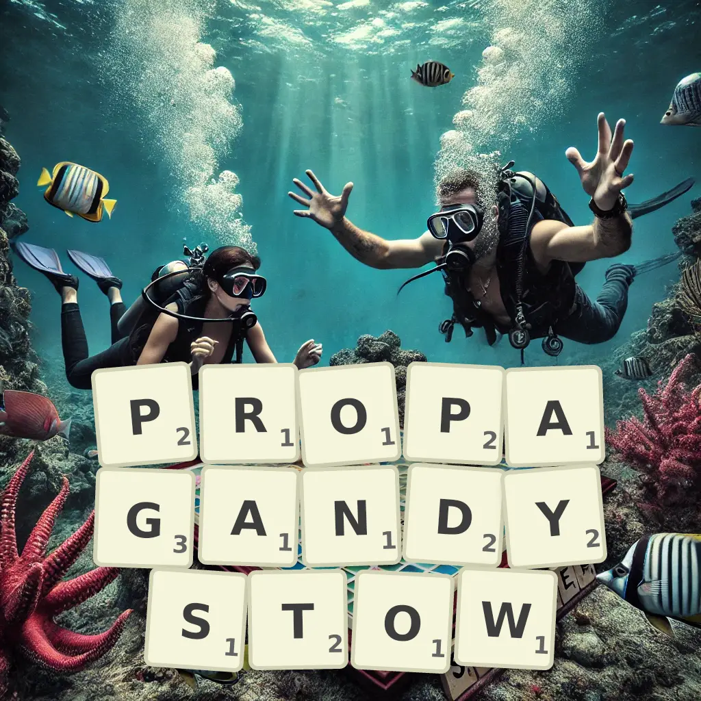 Słowa z liter PROPAGANDYSTÓW