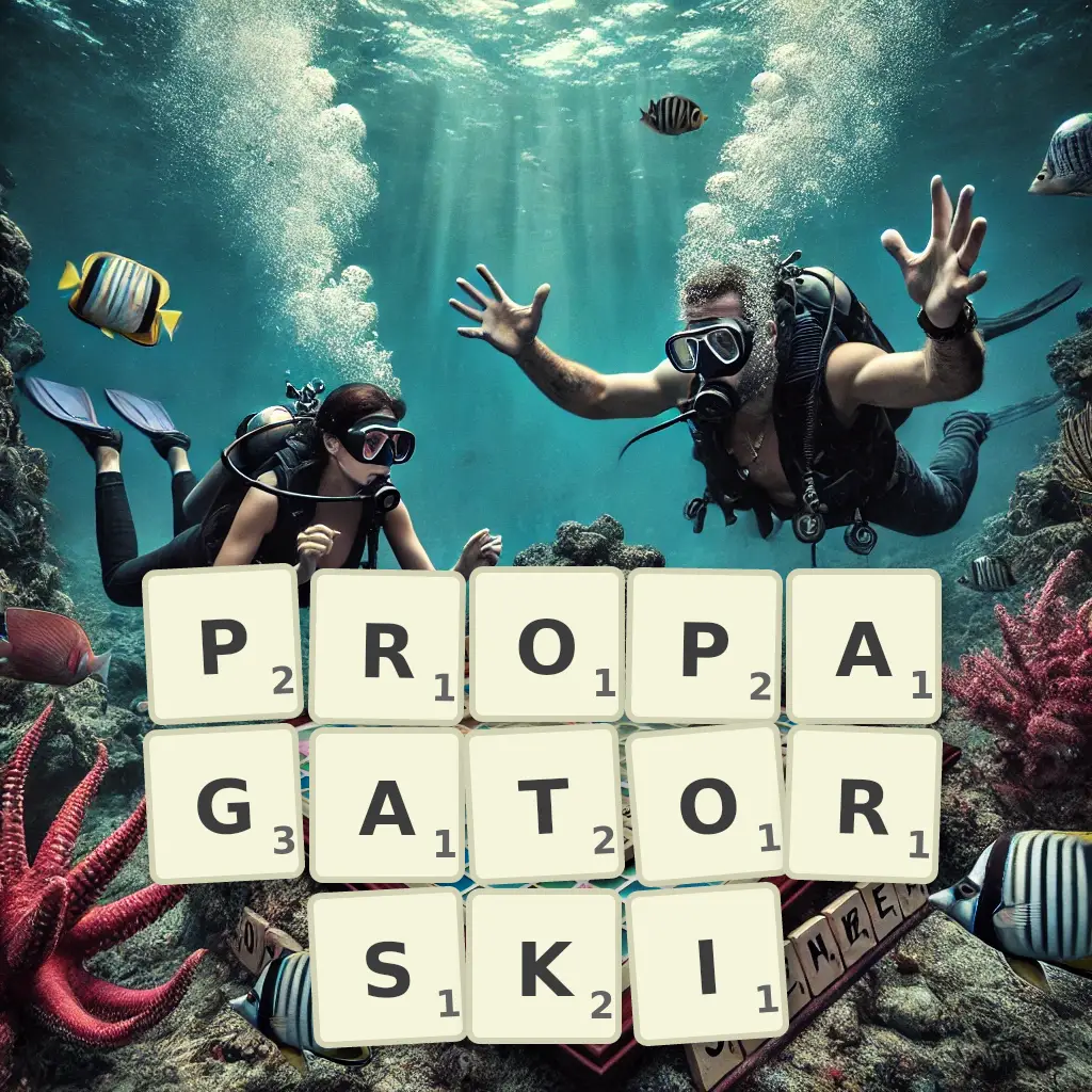 Słowa z liter PROPAGATORSKI