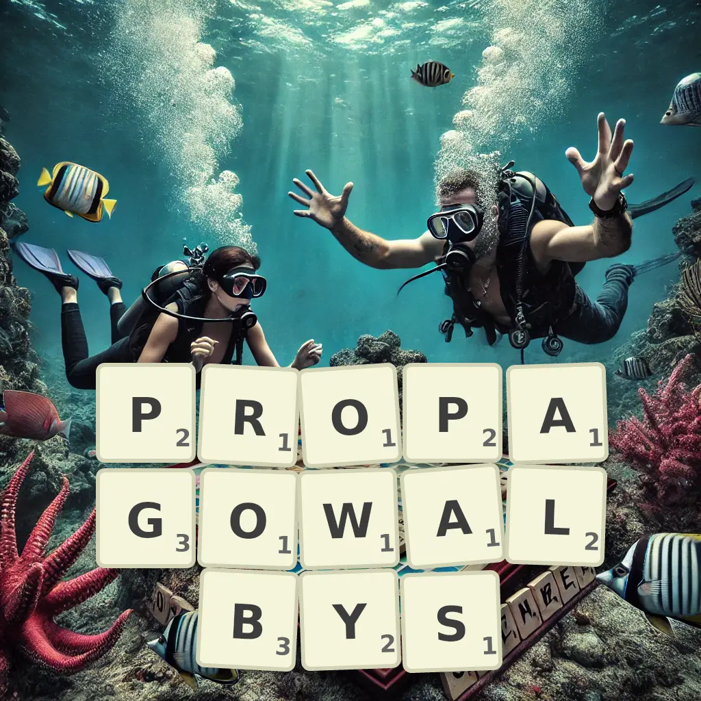 Lista słów z liter PROPAGOWAŁBYŚ Słowa z liter PROPAGOWAŁBYŚ