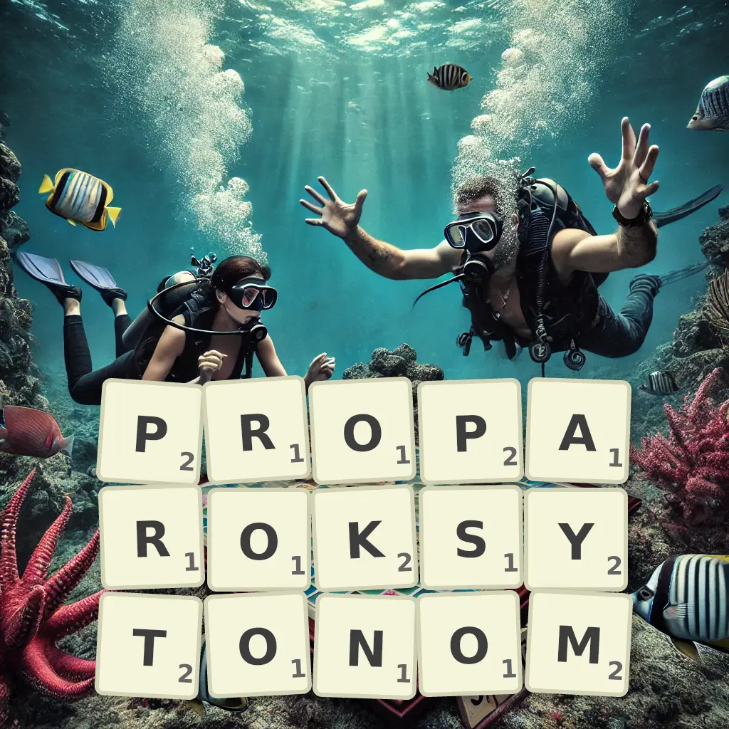 Lista słów z liter PROPAROKSYTONOM Słowa z liter PROPAROKSYTONOM
