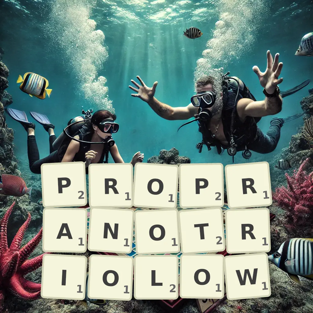 Słowa z liter PROPRANOTRIOLÓW