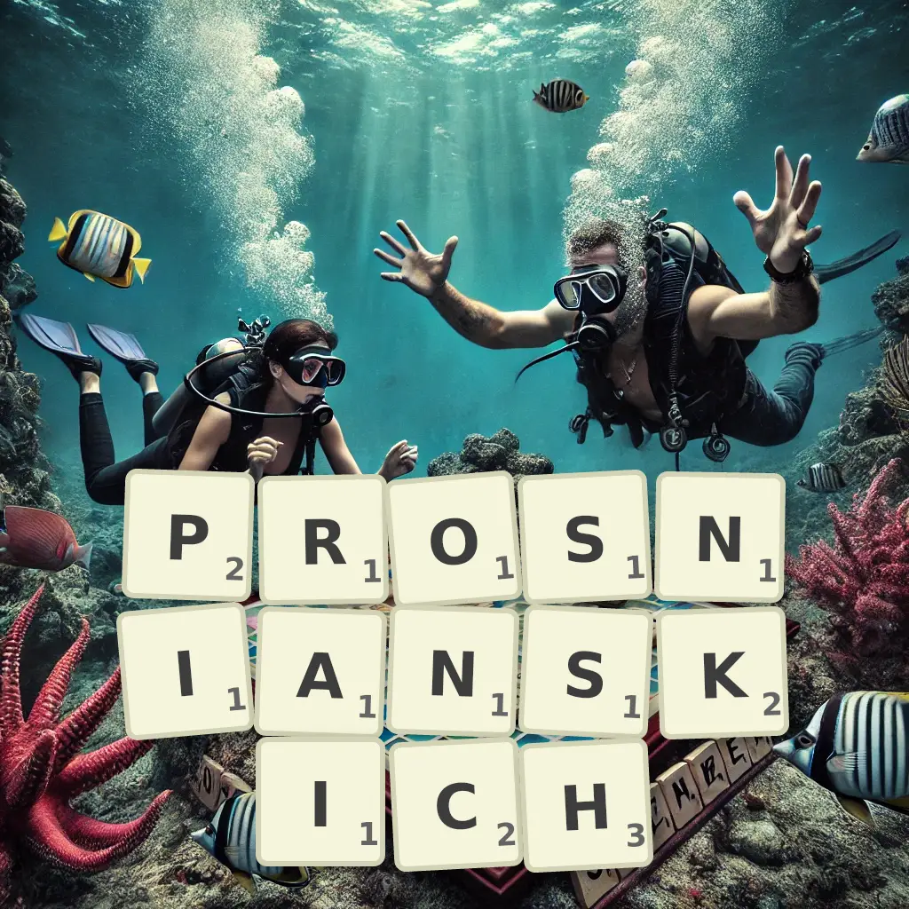 Lista słów z liter PROŚNIAŃSKICH Słowa z liter PROŚNIAŃSKICH