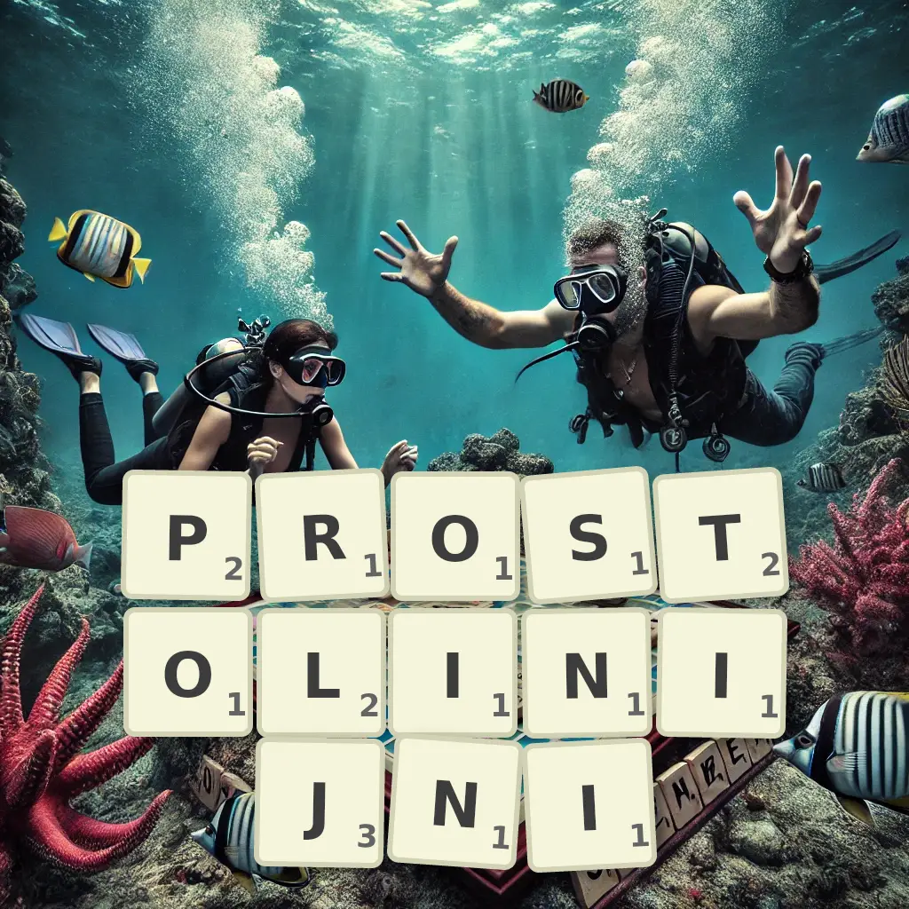 Słowa z liter PROSTOLINIJNI
