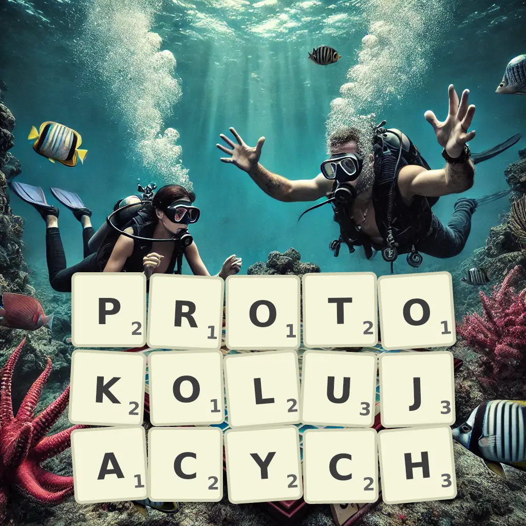 Słowa z liter PROTOKÓŁUJĄCYCH