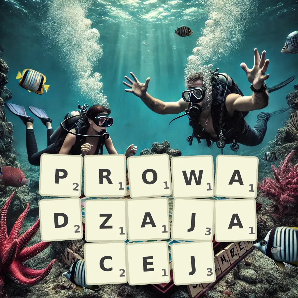 Słowa z liter PROWADZAJĄCEJ