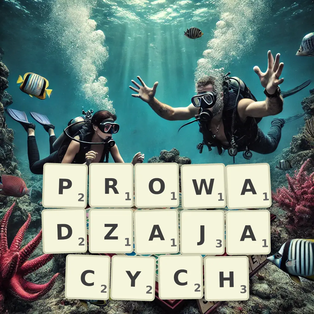 Słowa z liter PROWADZAJĄCYCH