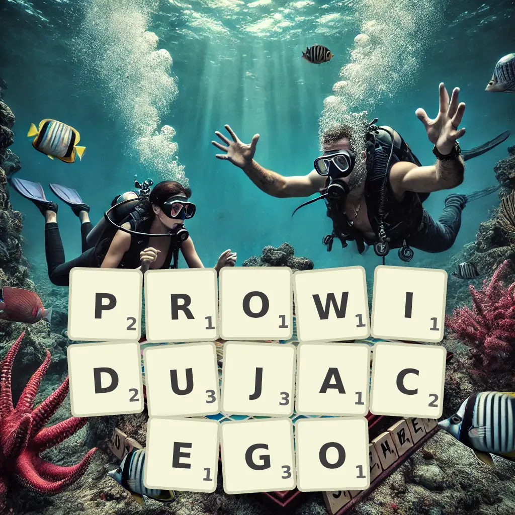 Słowa z liter PROWIDUJĄCEGO