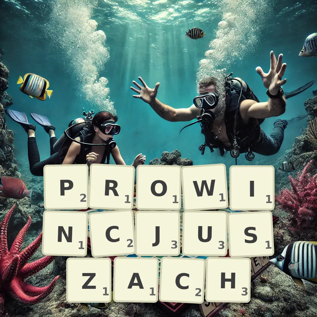 Słowa z liter PROWINCJUSZACH