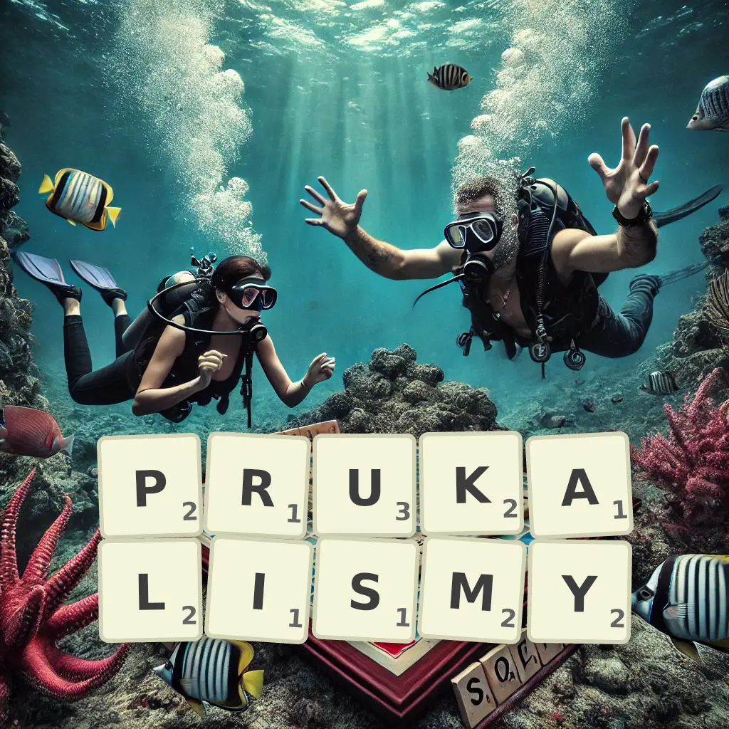 Słowa z liter PRUKALIŚMY