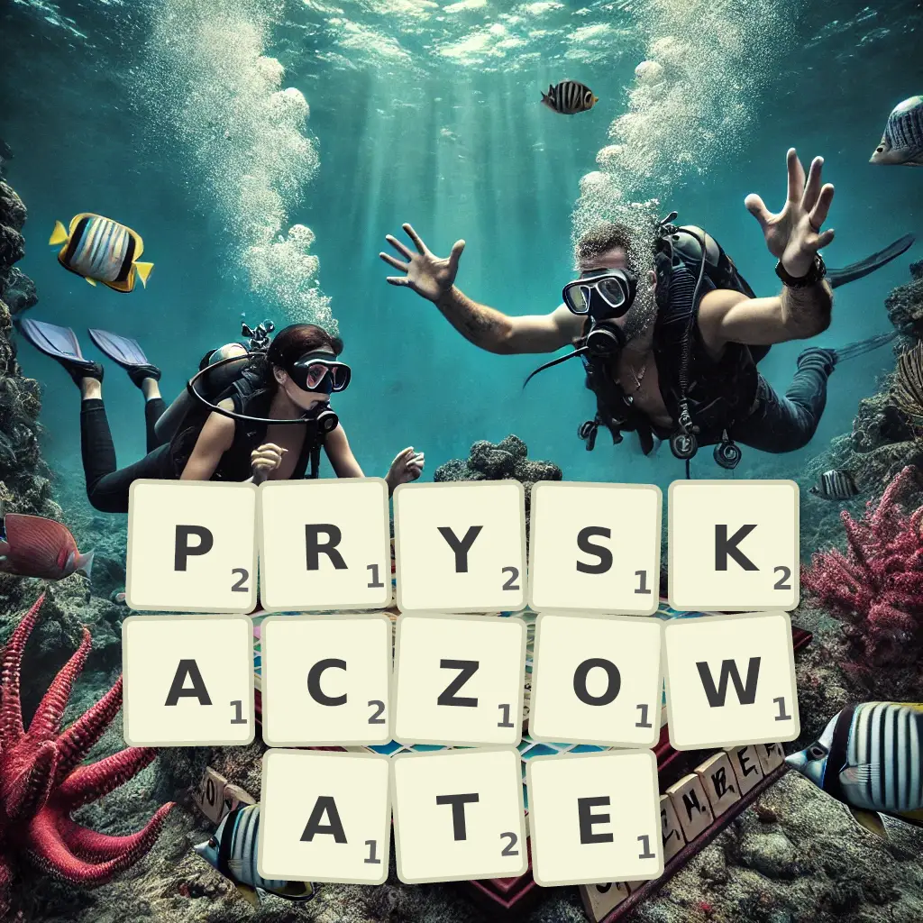 Słowa z liter PRYSKACZOWATE