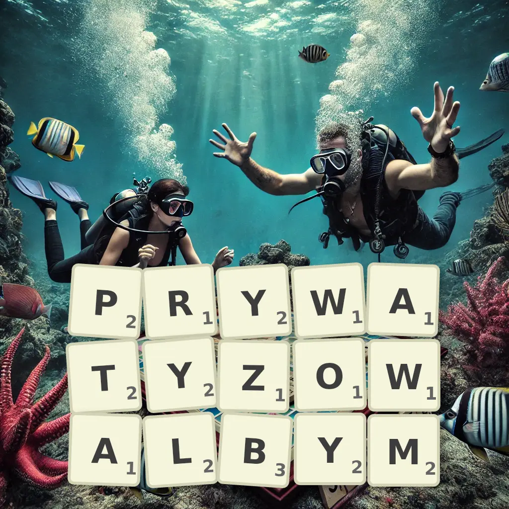 Lista słów z liter PRYWATYZOWAŁBYM Słowa z liter PRYWATYZOWAŁBYM