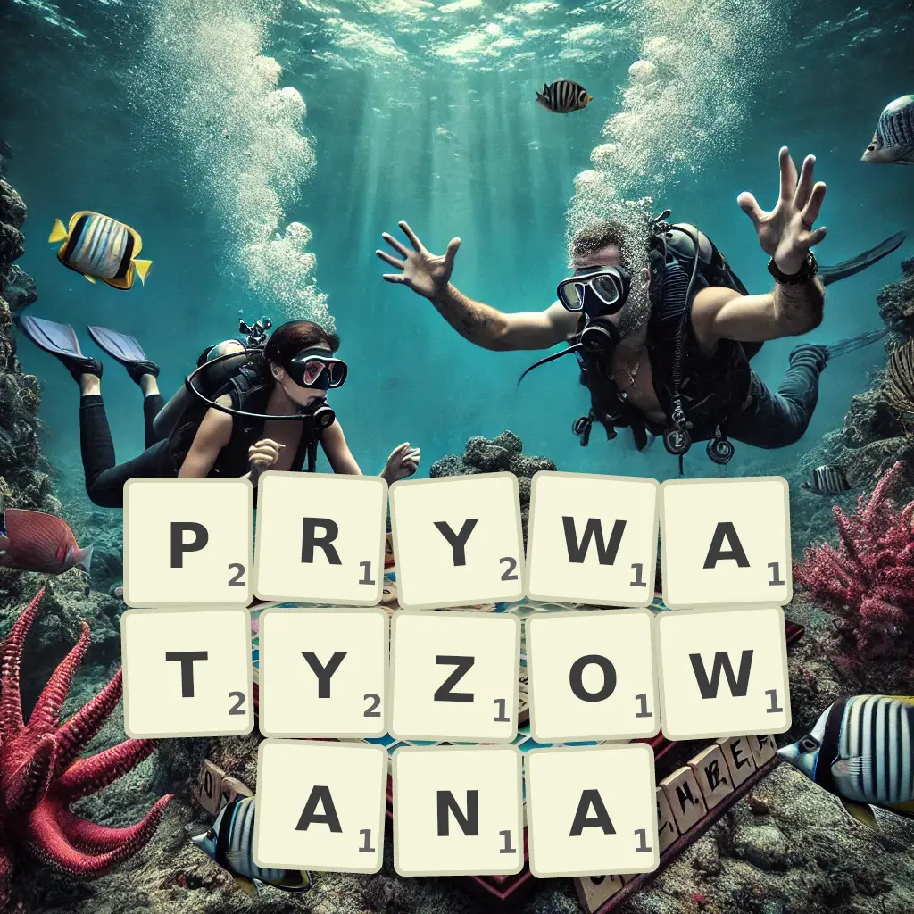 Słowa z liter PRYWATYZOWANĄ