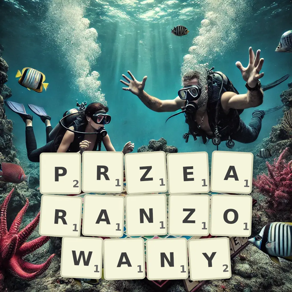 Lista słów z liter PRZEARANŻOWANY Słowa z liter PRZEARANŻOWANY