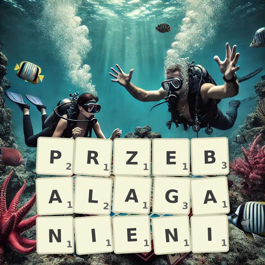 Słowa z liter PRZEBAŁAGANIENI