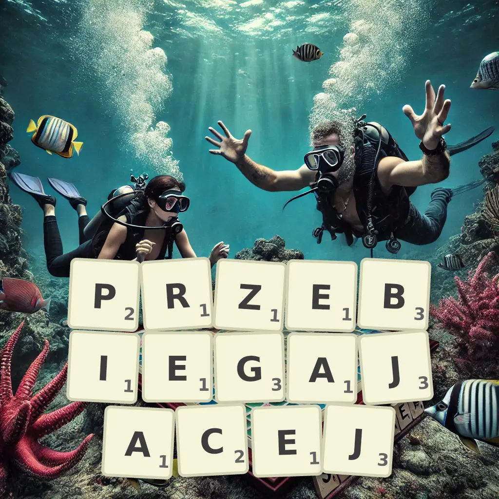 Słowa z liter PRZEBIEGAJĄCEJ