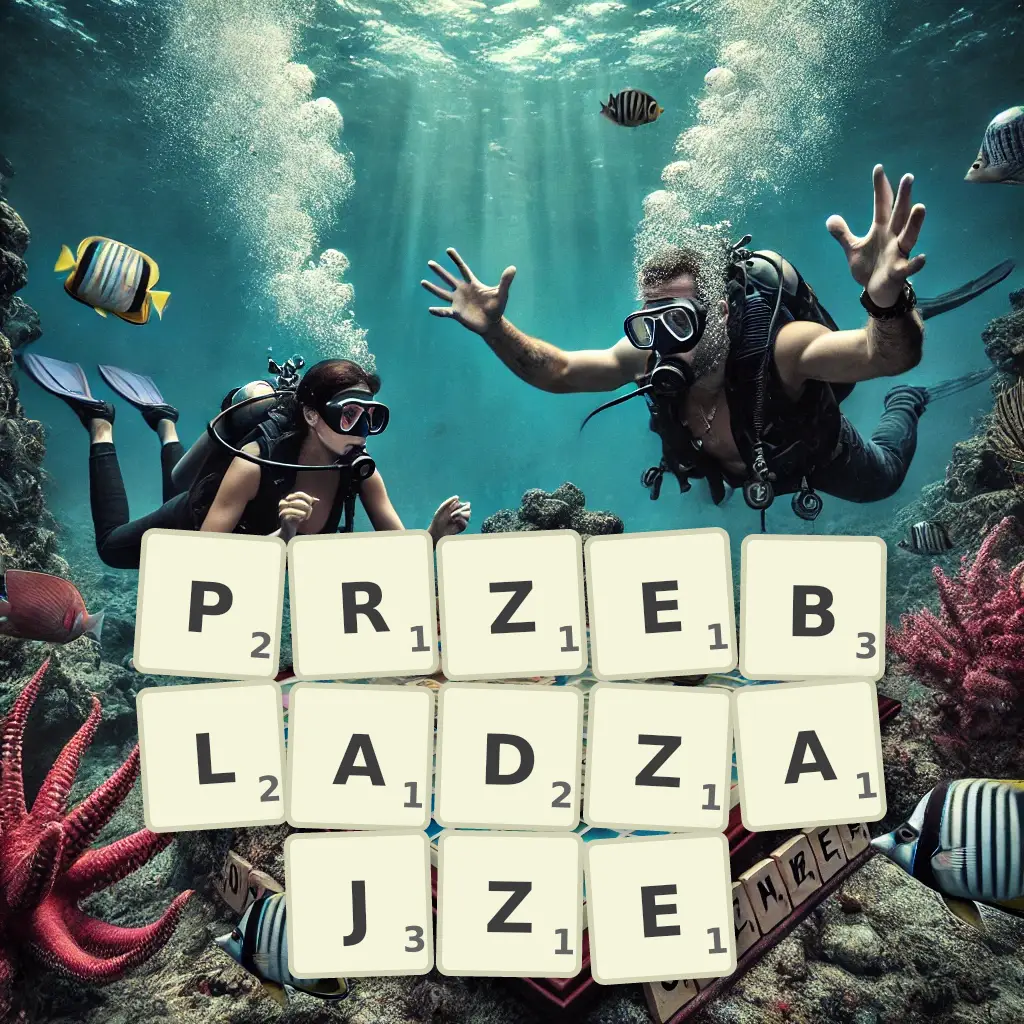 Słowa z liter PRZEBŁĄDZAJŻE