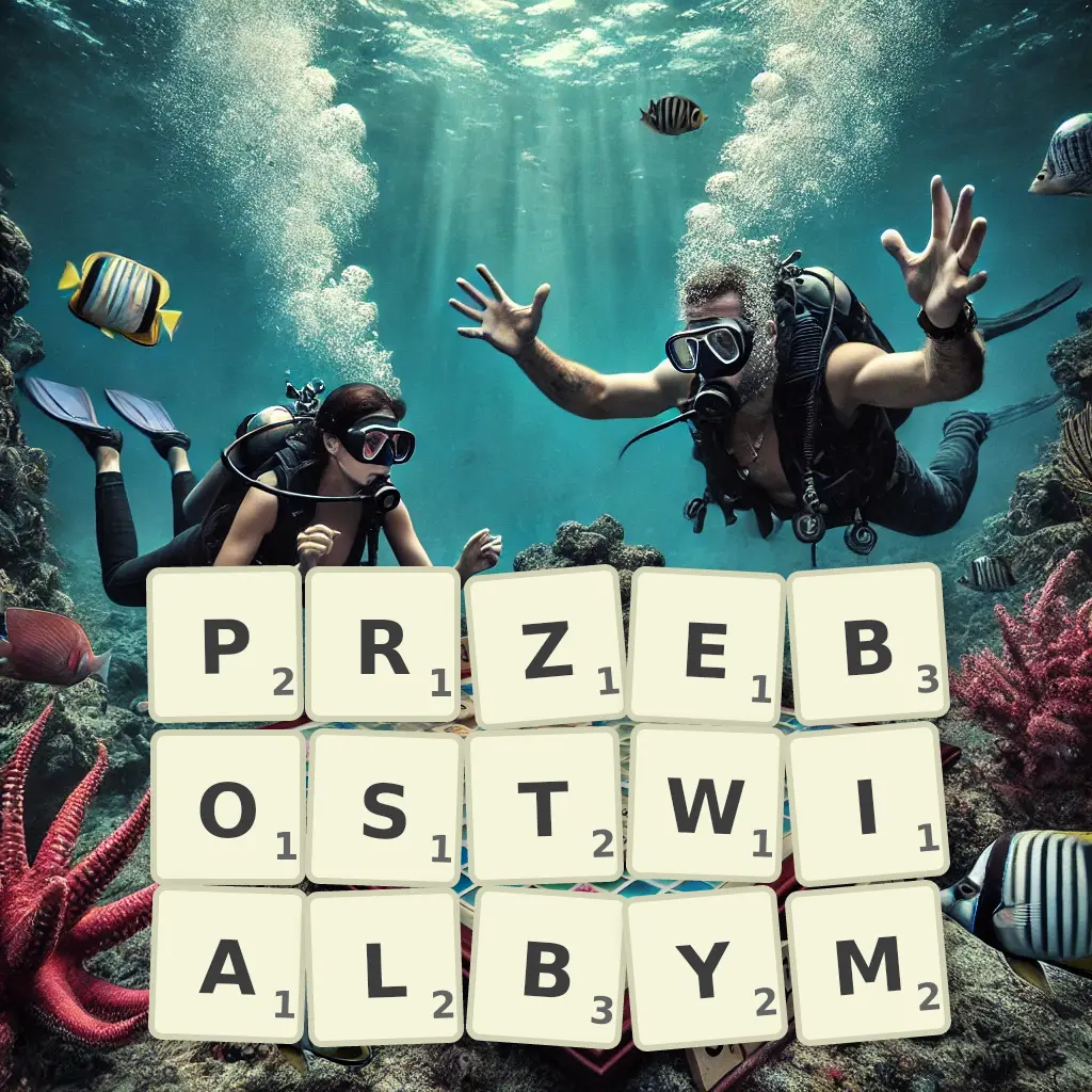 Słowa z liter PRZEBÓSTWIAŁBYM