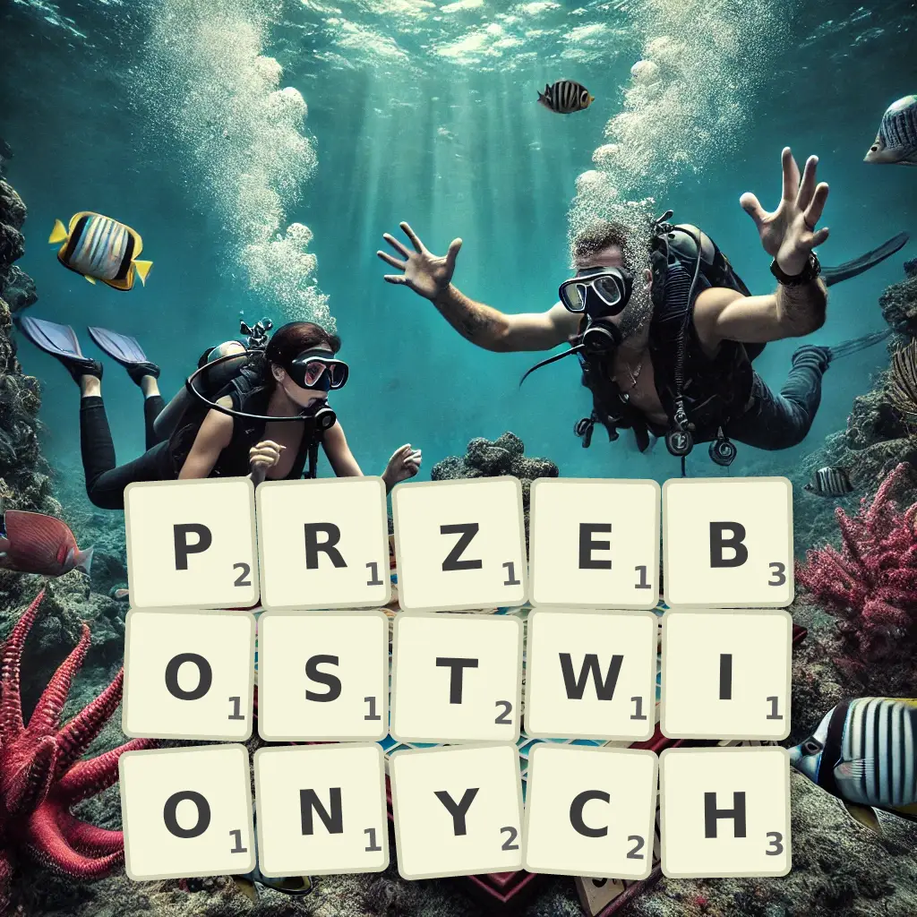 Słowa z liter PRZEBÓSTWIONYCH
