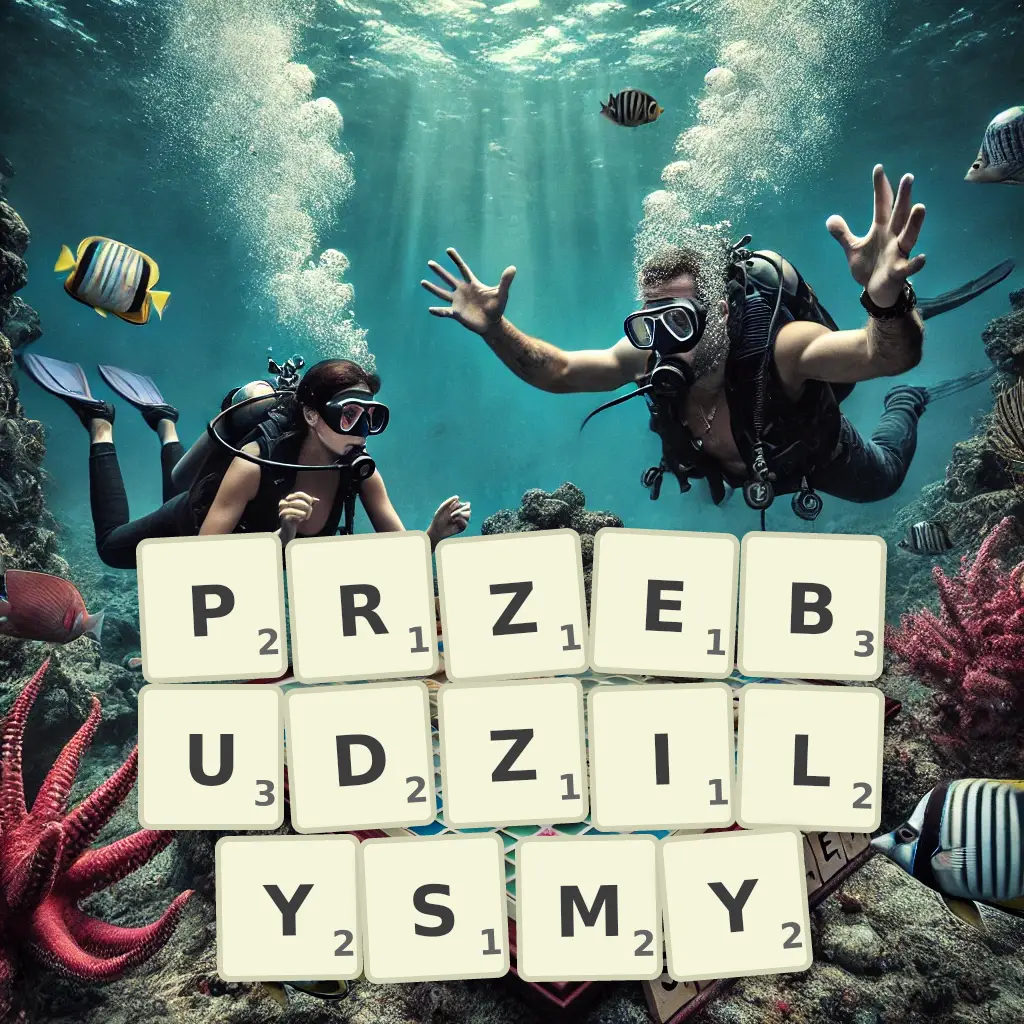 Słowa z liter PRZEBUDZIŁYŚMY