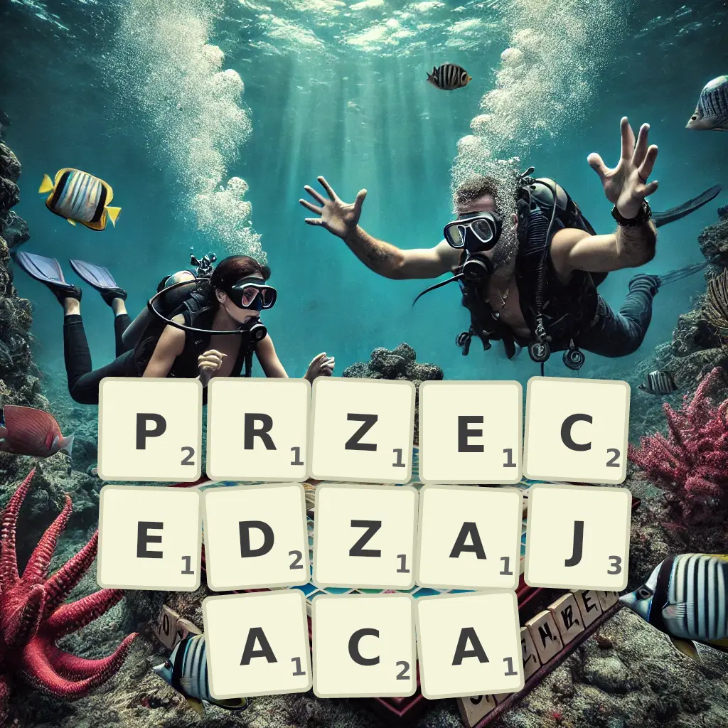 Słowa z liter PRZECEDZAJĄCA