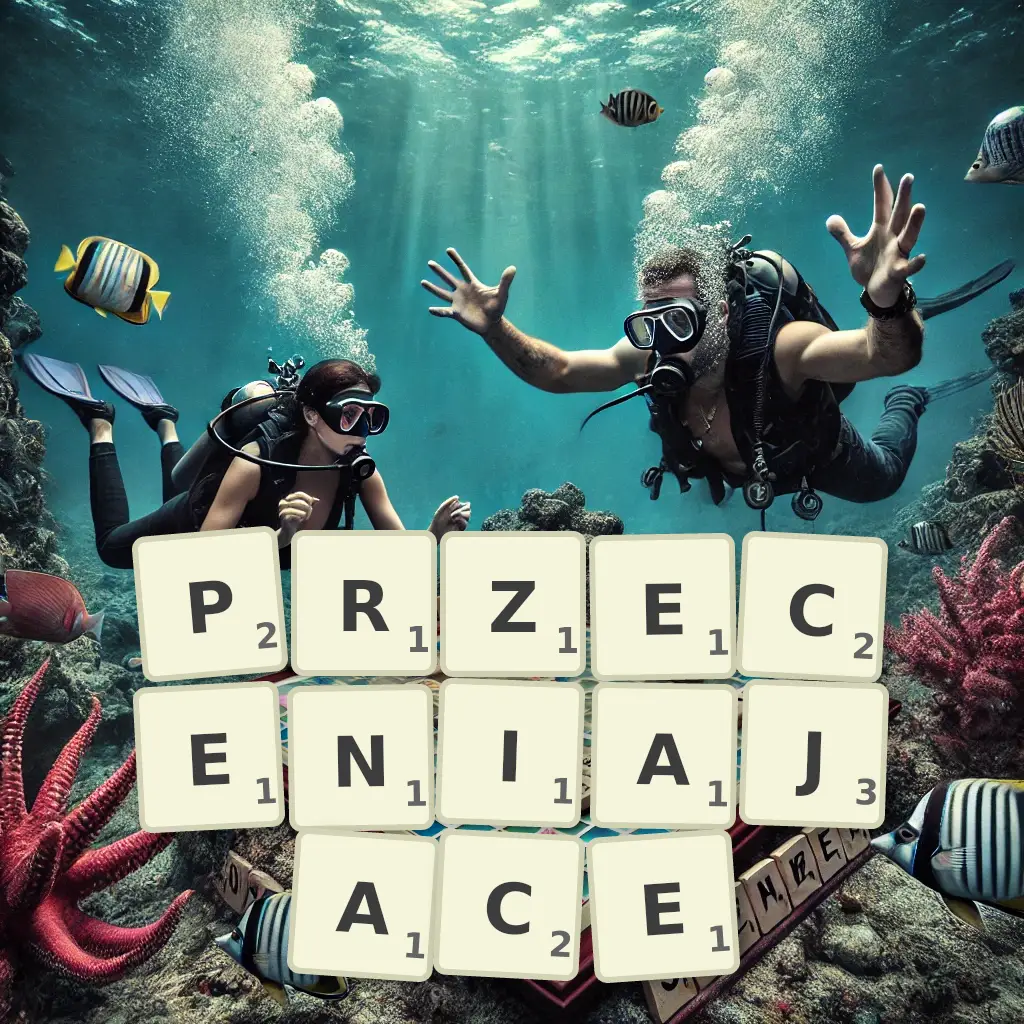 Słowa z liter PRZECENIAJĄCE