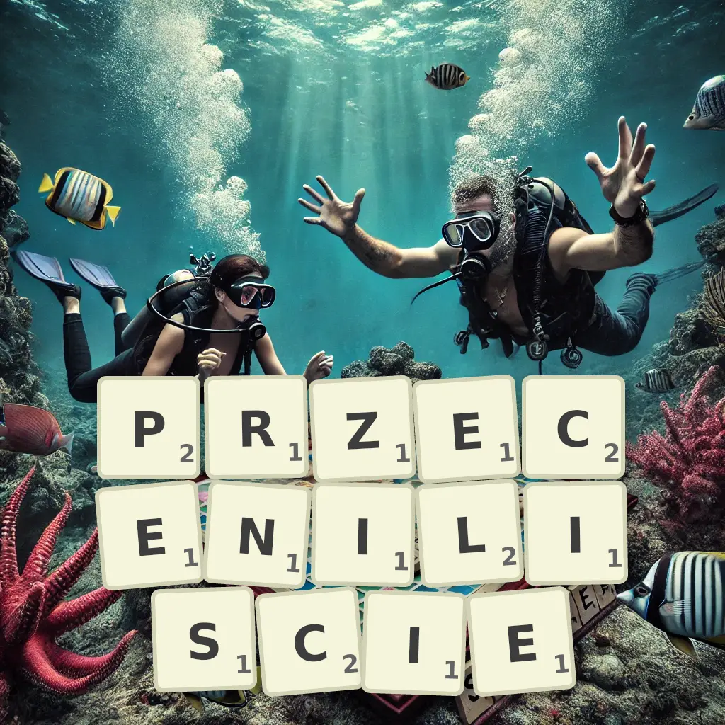 Słowa z liter PRZECENILIŚCIE