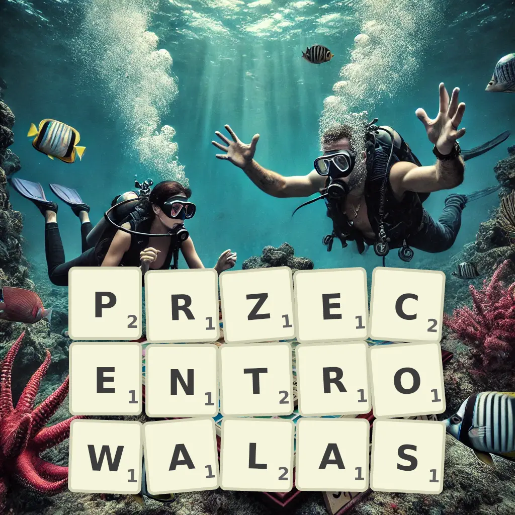 Słowa z liter PRZECENTROWAŁAŚ