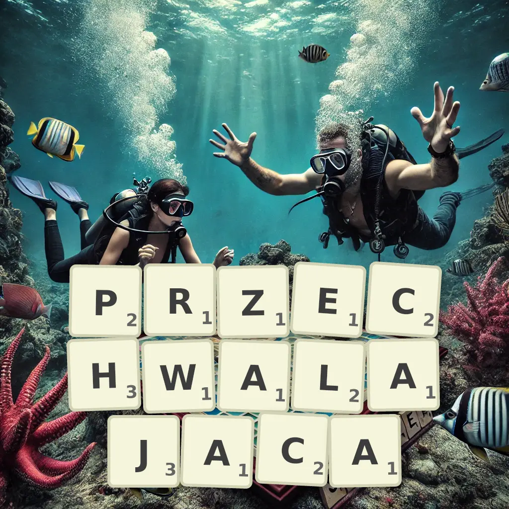 Lista słów z liter PRZECHWALAJĄCĄ Słowa z liter PRZECHWALAJĄCĄ