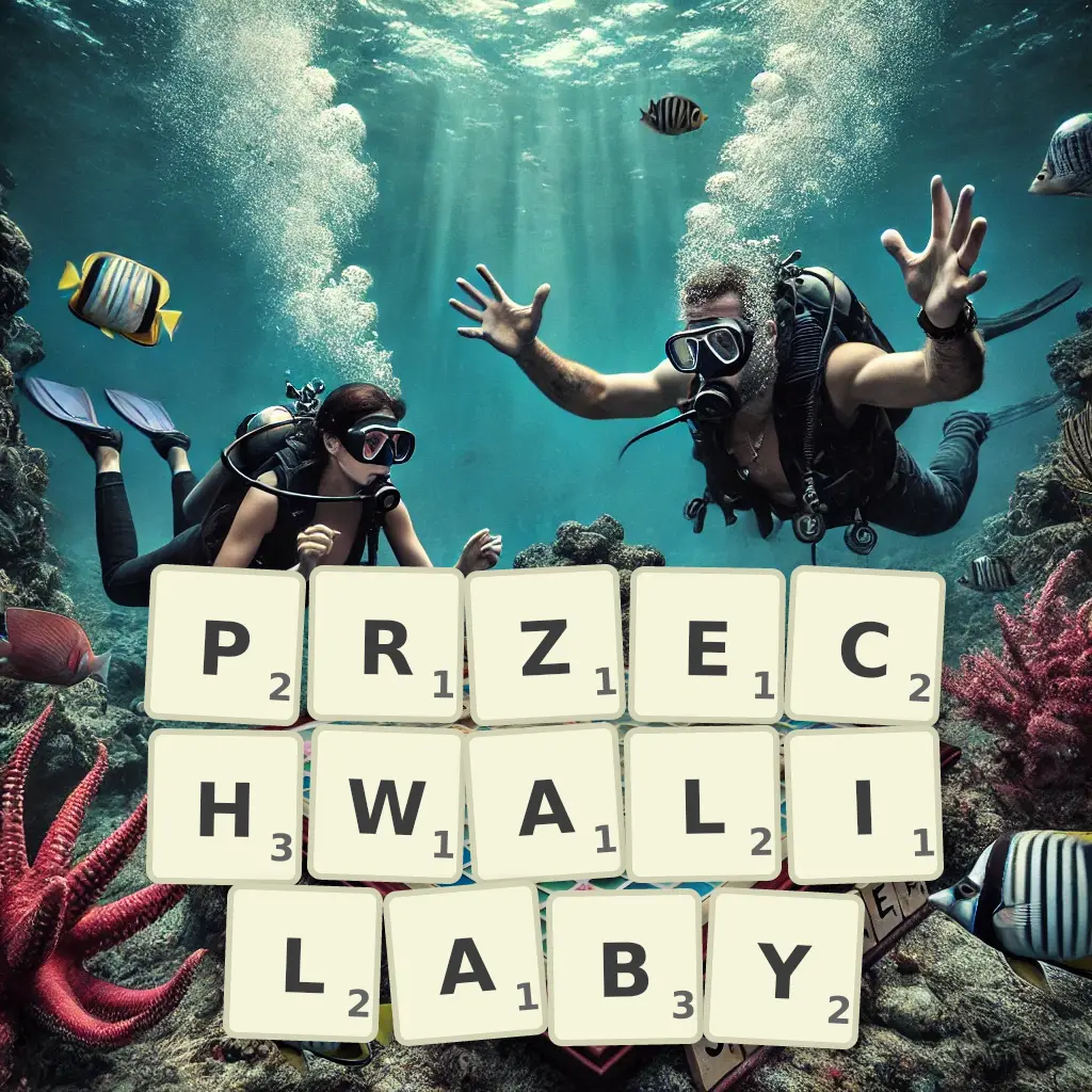 Słowa z liter PRZECHWALIŁABY