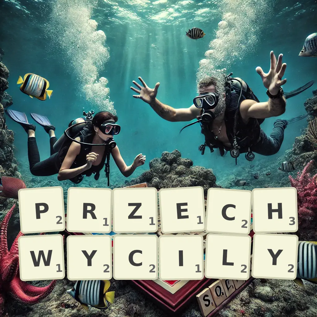 Słowa z liter PRZECHWYCIŁY