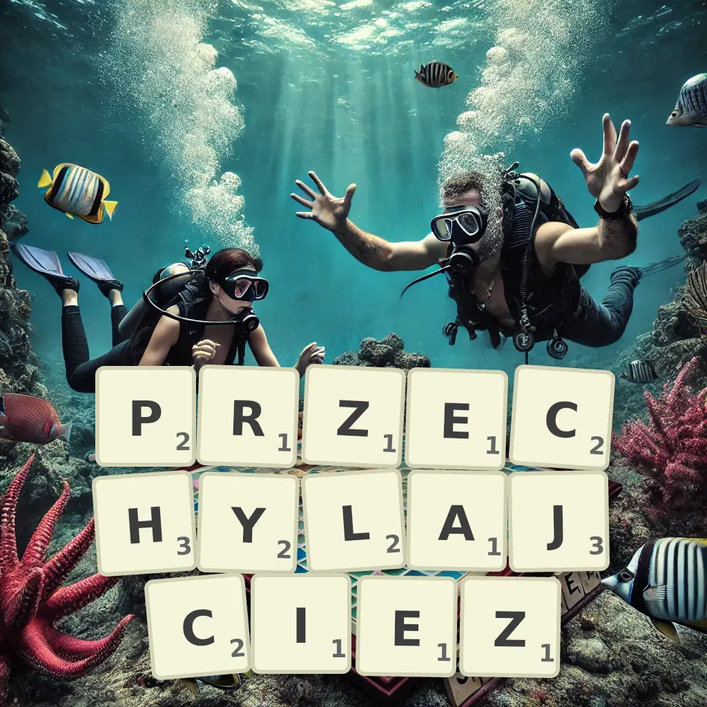 Słowa z liter PRZECHYLAJCIEŻ