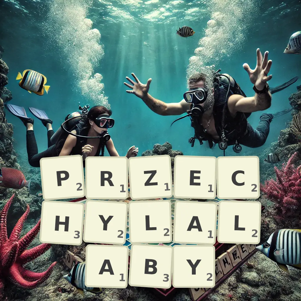Słowa z liter PRZECHYLAŁABY