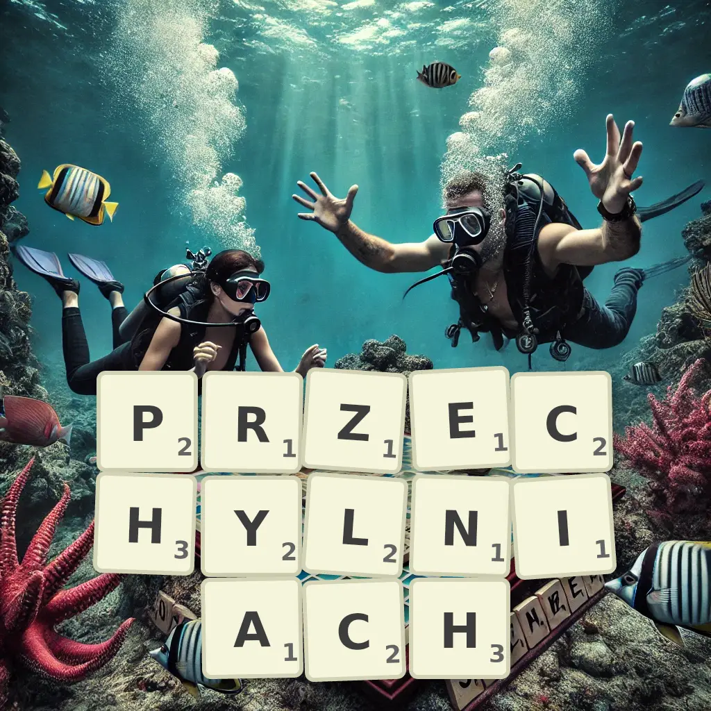 Lista słów z liter PRZECHYLNIACH Słowa z liter PRZECHYLNIACH
