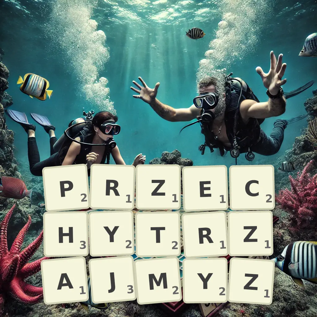 Słowa z liter PRZECHYTRZAJMYŻ