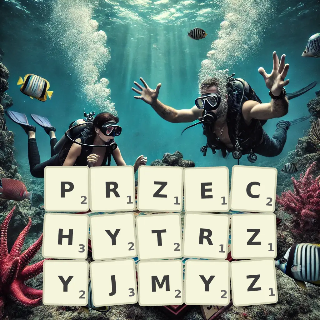 Słowa z liter PRZECHYTRZYJMYŻ