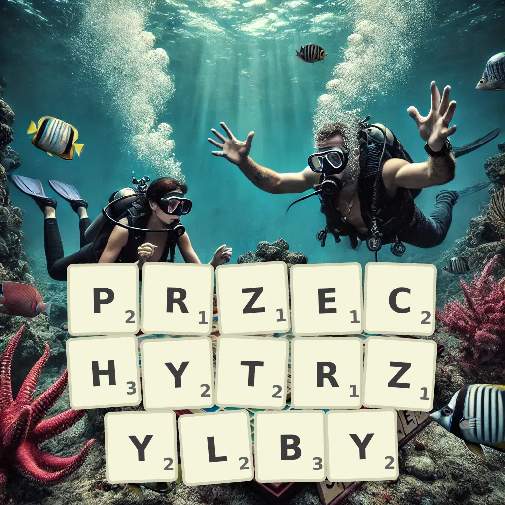 Słowa z liter PRZECHYTRZYŁBY