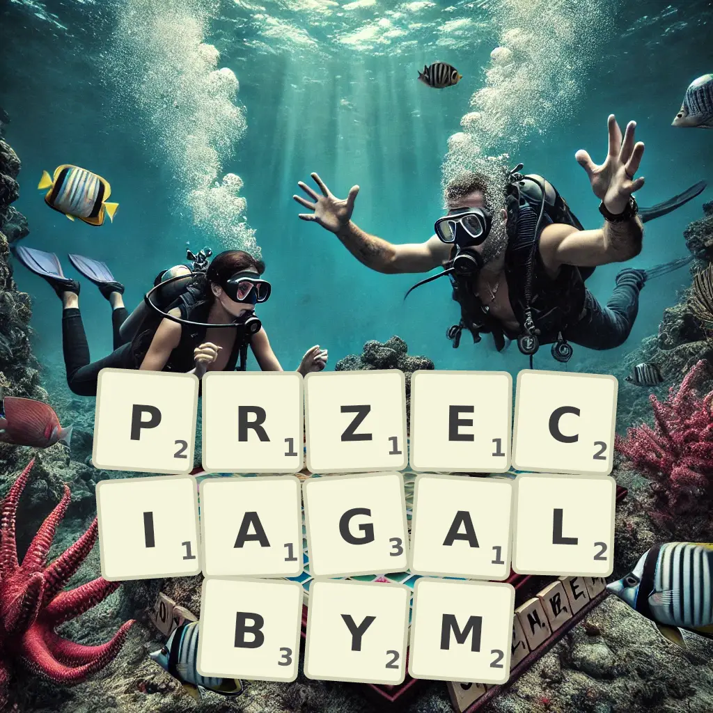 Słowa z liter PRZECIĄGAŁBYM