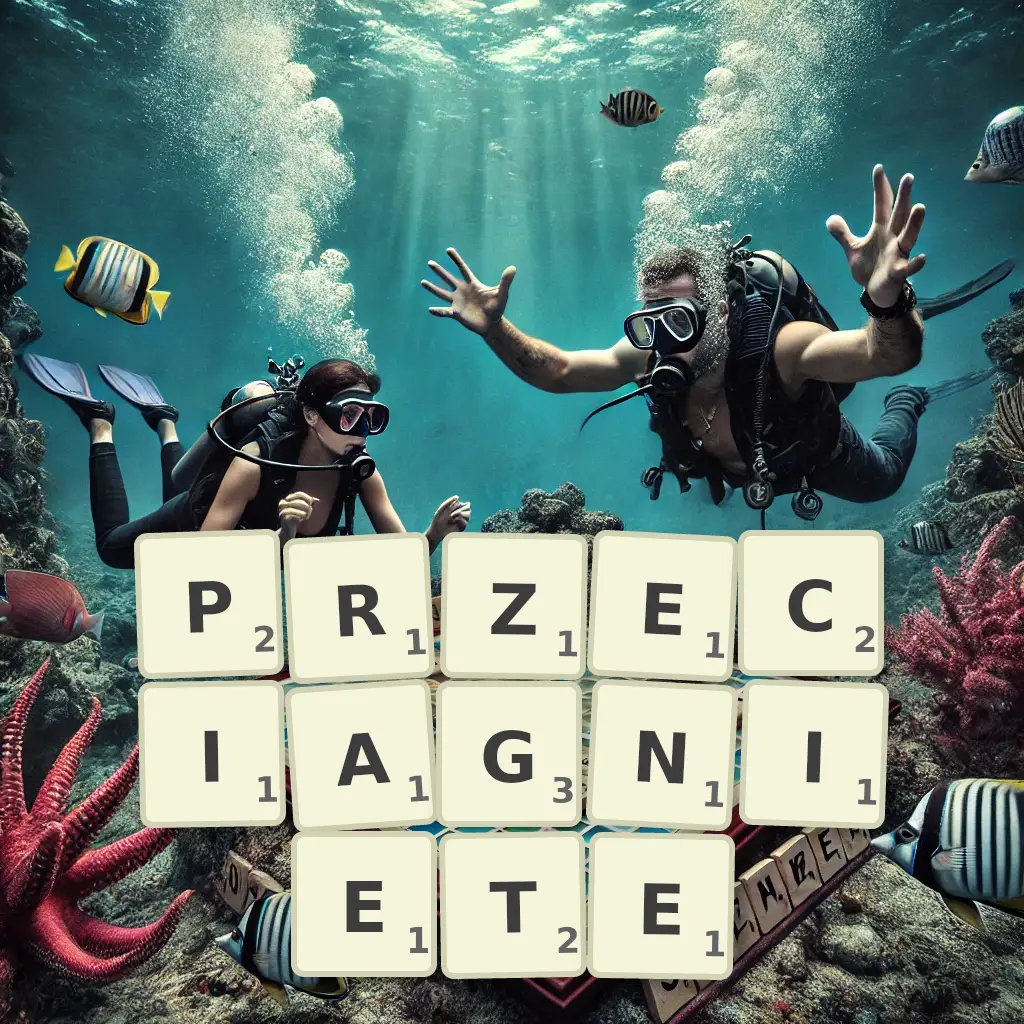 Słowa z liter PRZECIĄGNIĘTE