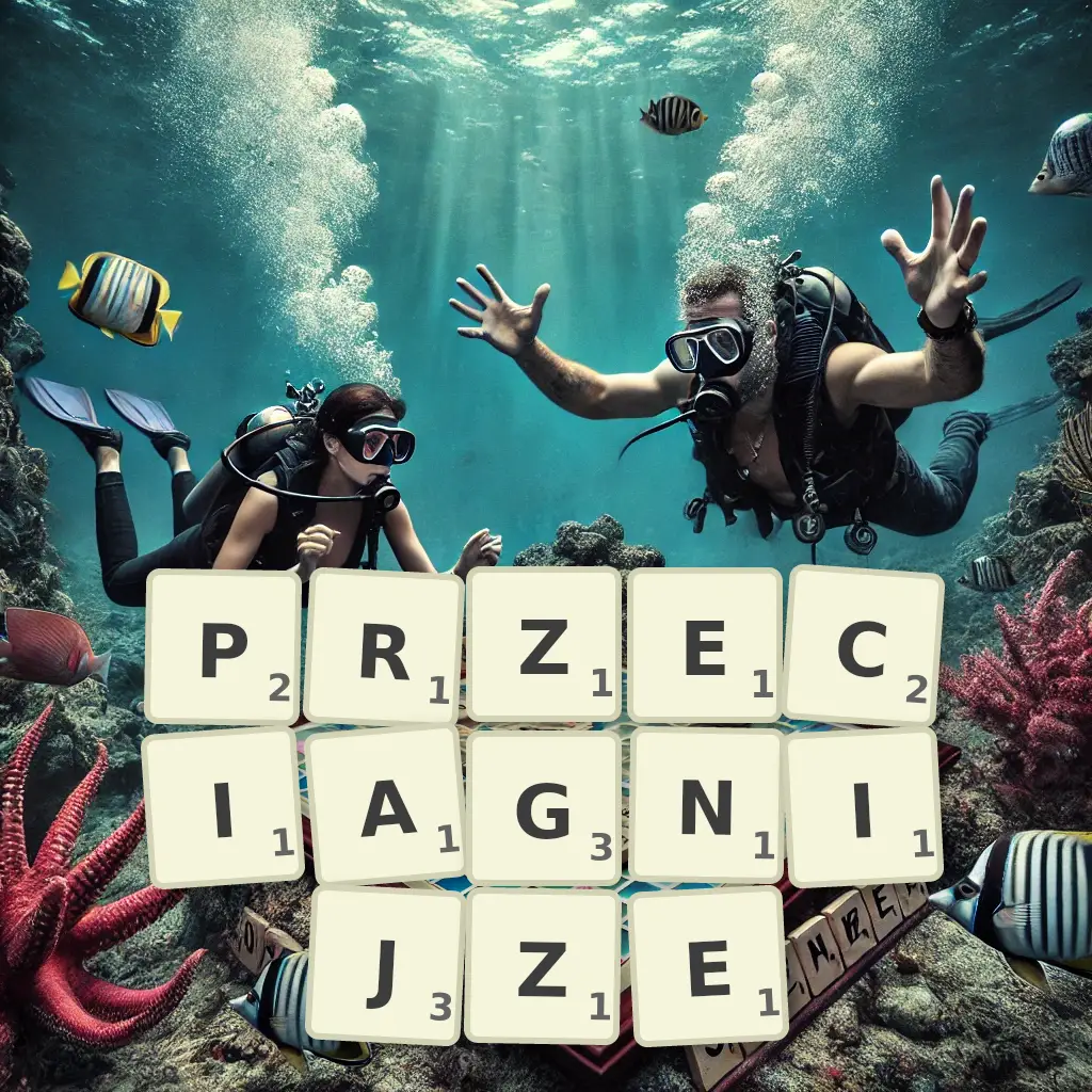 Słowa z liter PRZECIĄGNIJŻE