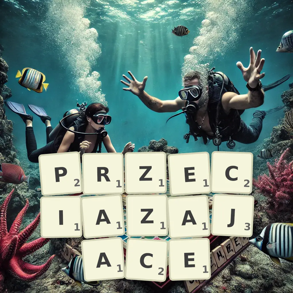 Słowa z liter PRZECIĄŻAJĄCE