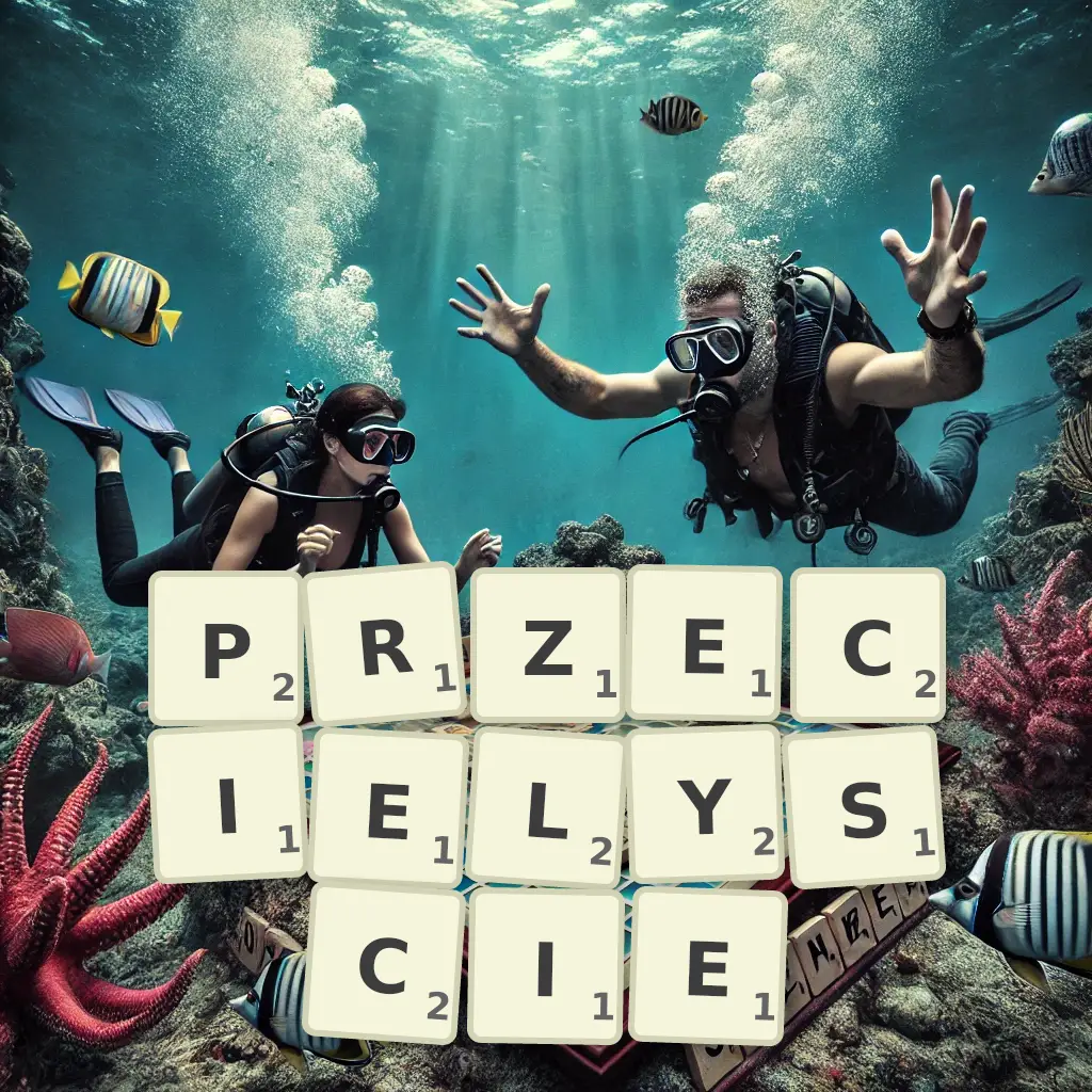 Słowa z liter PRZECIĘŁYŚCIE