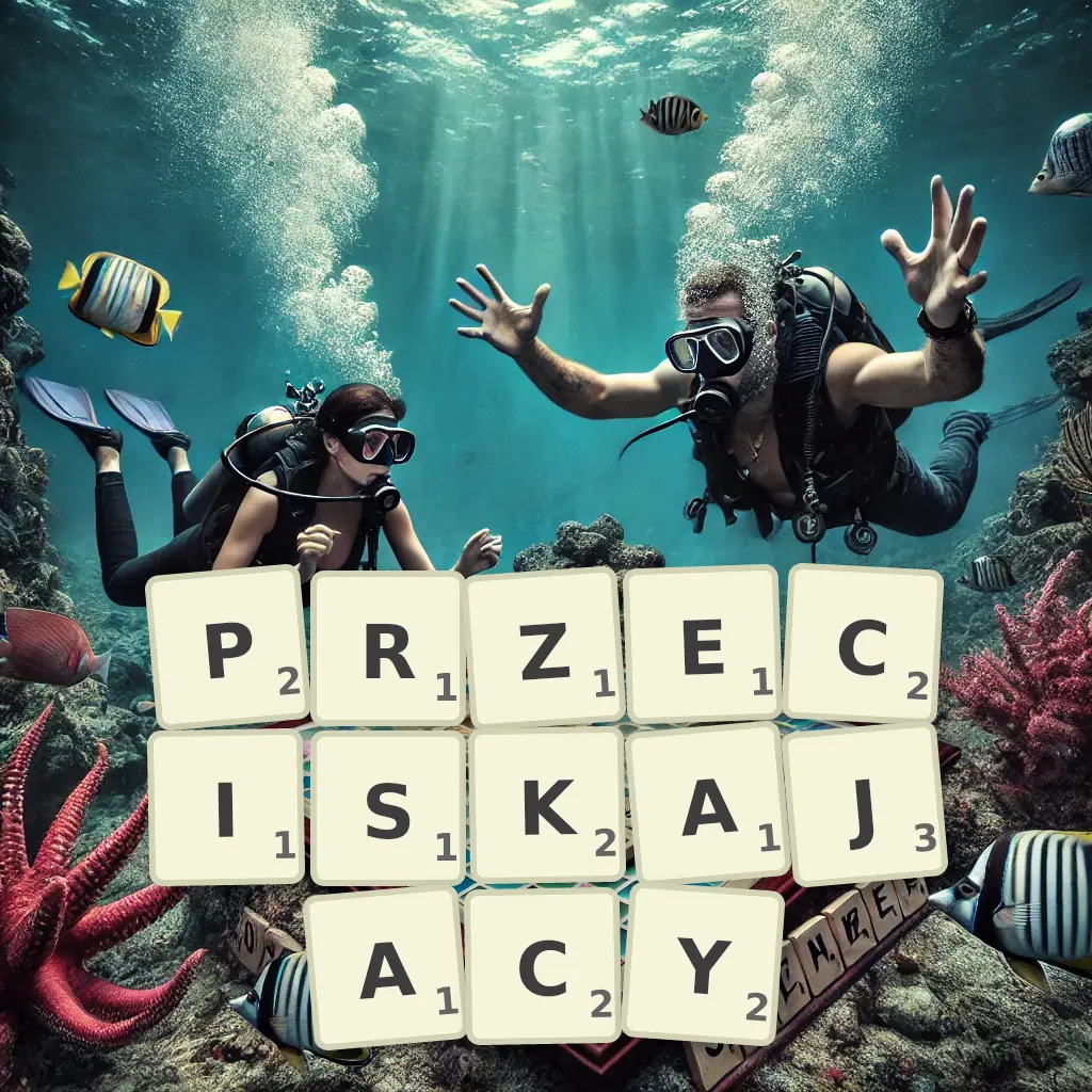 Słowa z liter PRZECISKAJĄCY