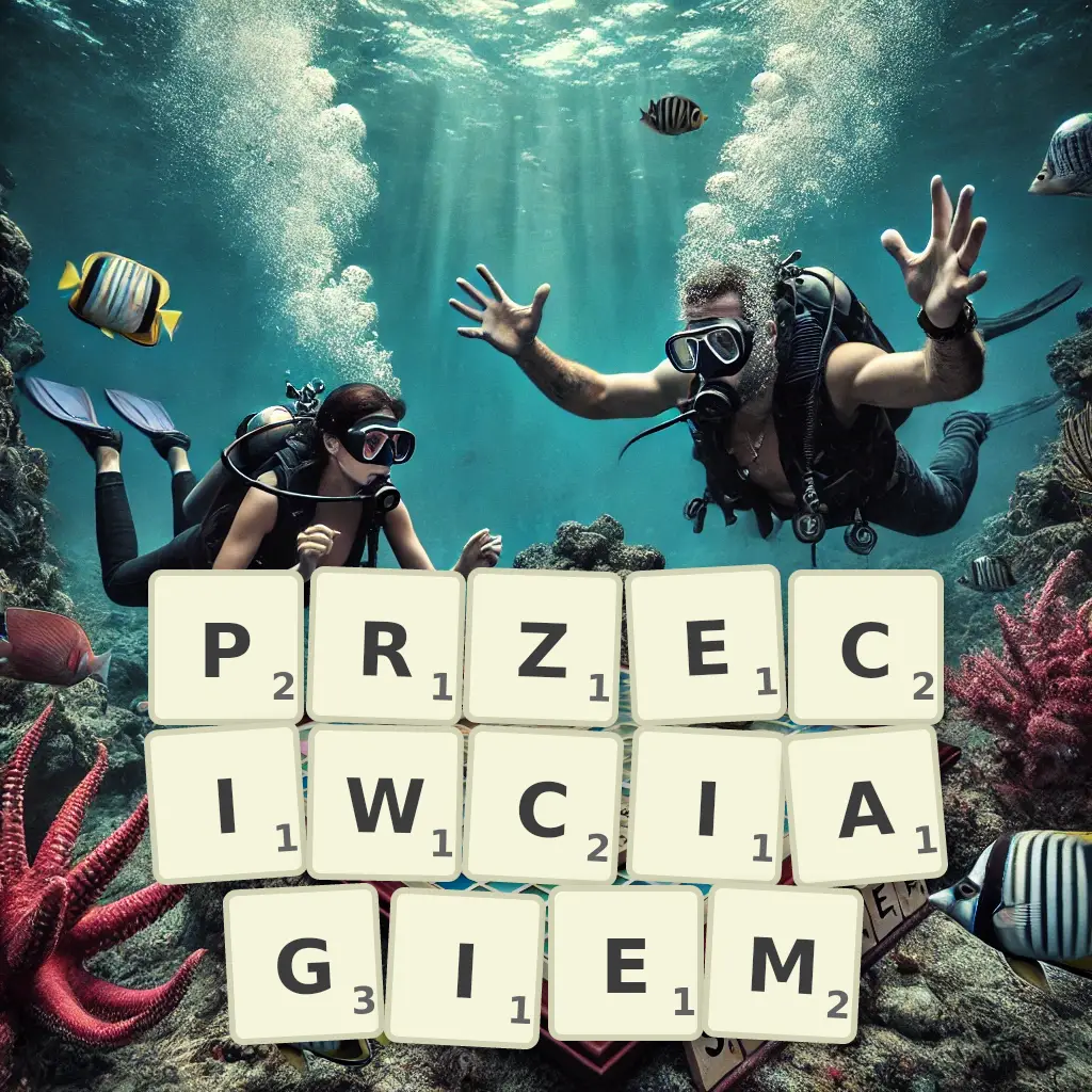 Lista słów z liter PRZECIWCIĄGIEM Słowa z liter PRZECIWCIĄGIEM